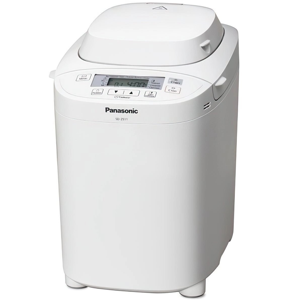 Хлебопечка Panasonic SD-2511WTS, 14 программ, 550 Вт, защита от перегрева, белая
