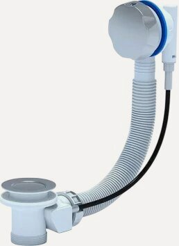 Изображение товара Слив-перелив для ванны STWORKI 00000825 полуавтоматический, хромированный