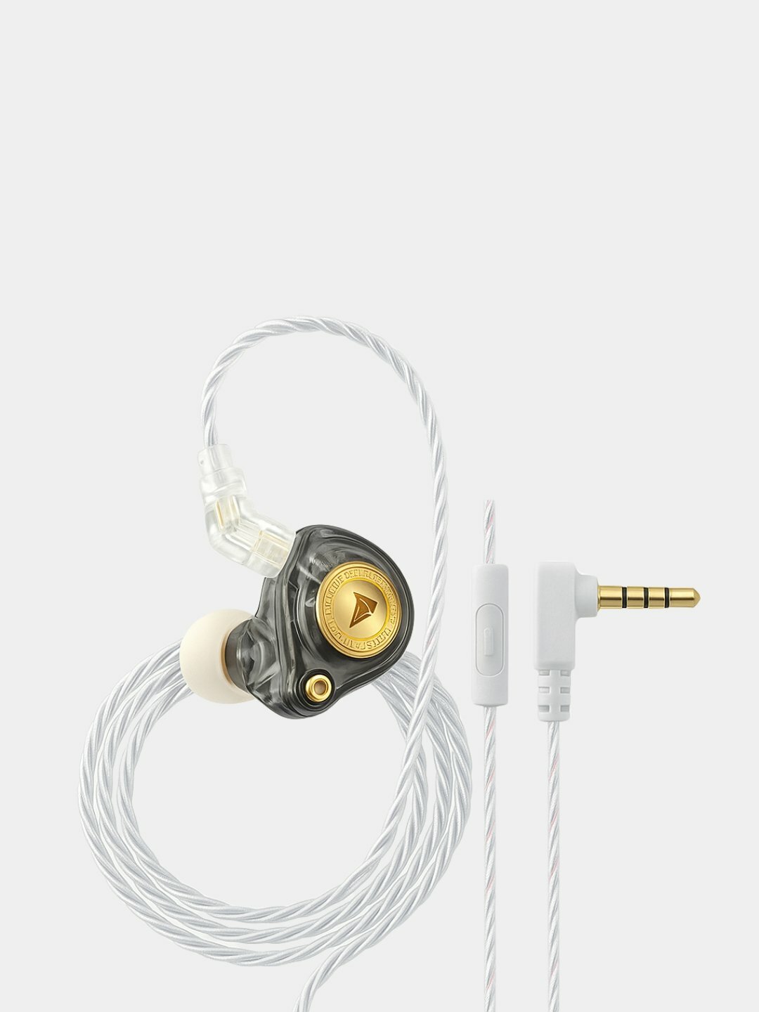 Наушники QKZ AK6, проводные, IEM, для ценителей мощного звука, комфорта и надёжности