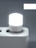 Мини светильник, USB ночник, белый, 3 W - Белый