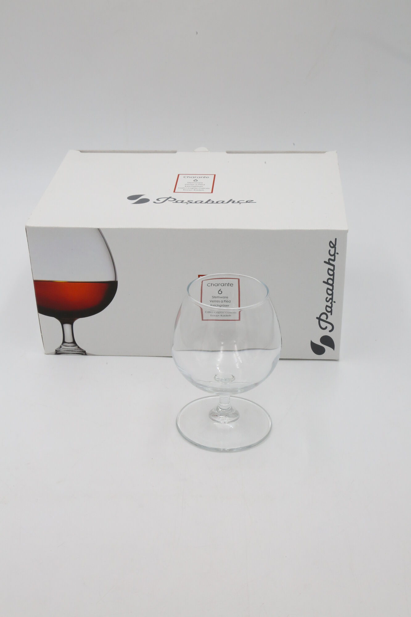 Бокал PASABAHCE шарант 44816 310мл 6шт 6х4 876890 — фото 1