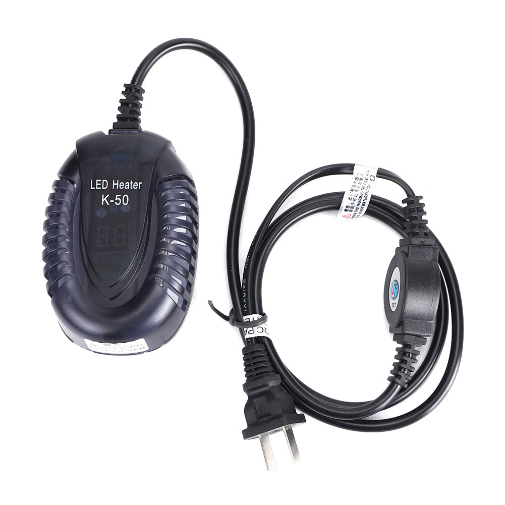 Heater Electric Heating Rod Submersible Digital Temperature Controller Water Thermostat for Fish Turtle Tank Aquarium25W