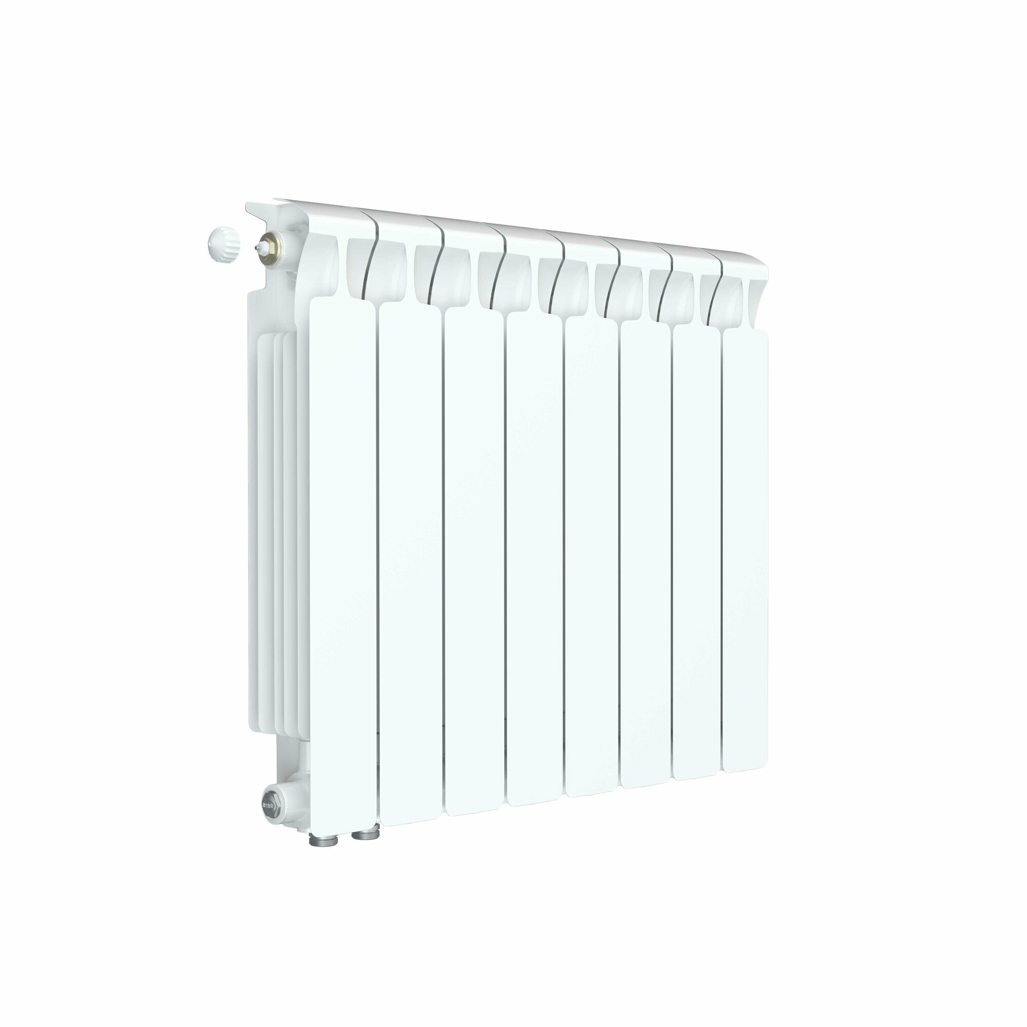 RIFAR Радиатор биметаллический MONOLIT Ventil 500 06 секц. нижн. лев. R-MN-500-06-VL