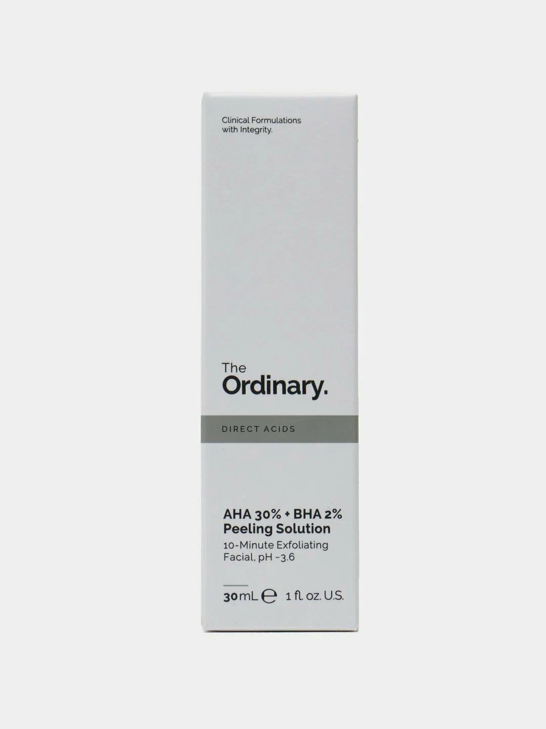 Пилинг The Ordinary "AHA 30%+BHA 2%" Peeling Solution, для всех типов кожи, 30мл — фото 1