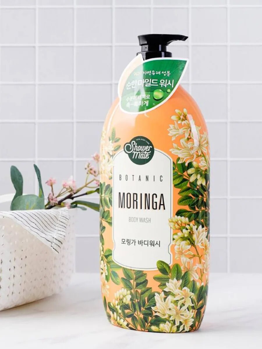 Гель для душа "Shower Mate Moringa", 500 мл, с экстрактом моринги