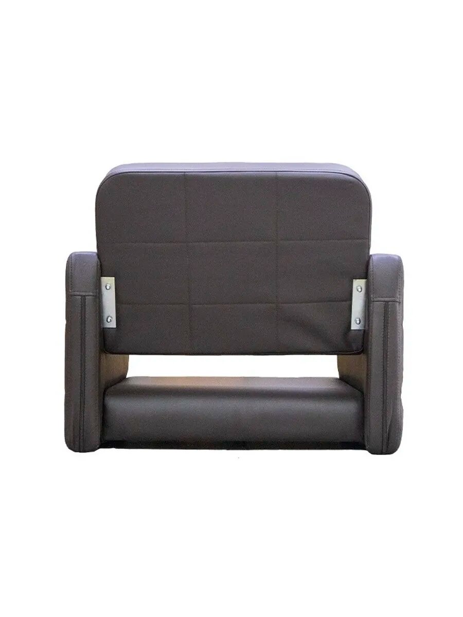 Кресло парикмахерское A-02КОР NEW под гидравлику коричневое — фото 1