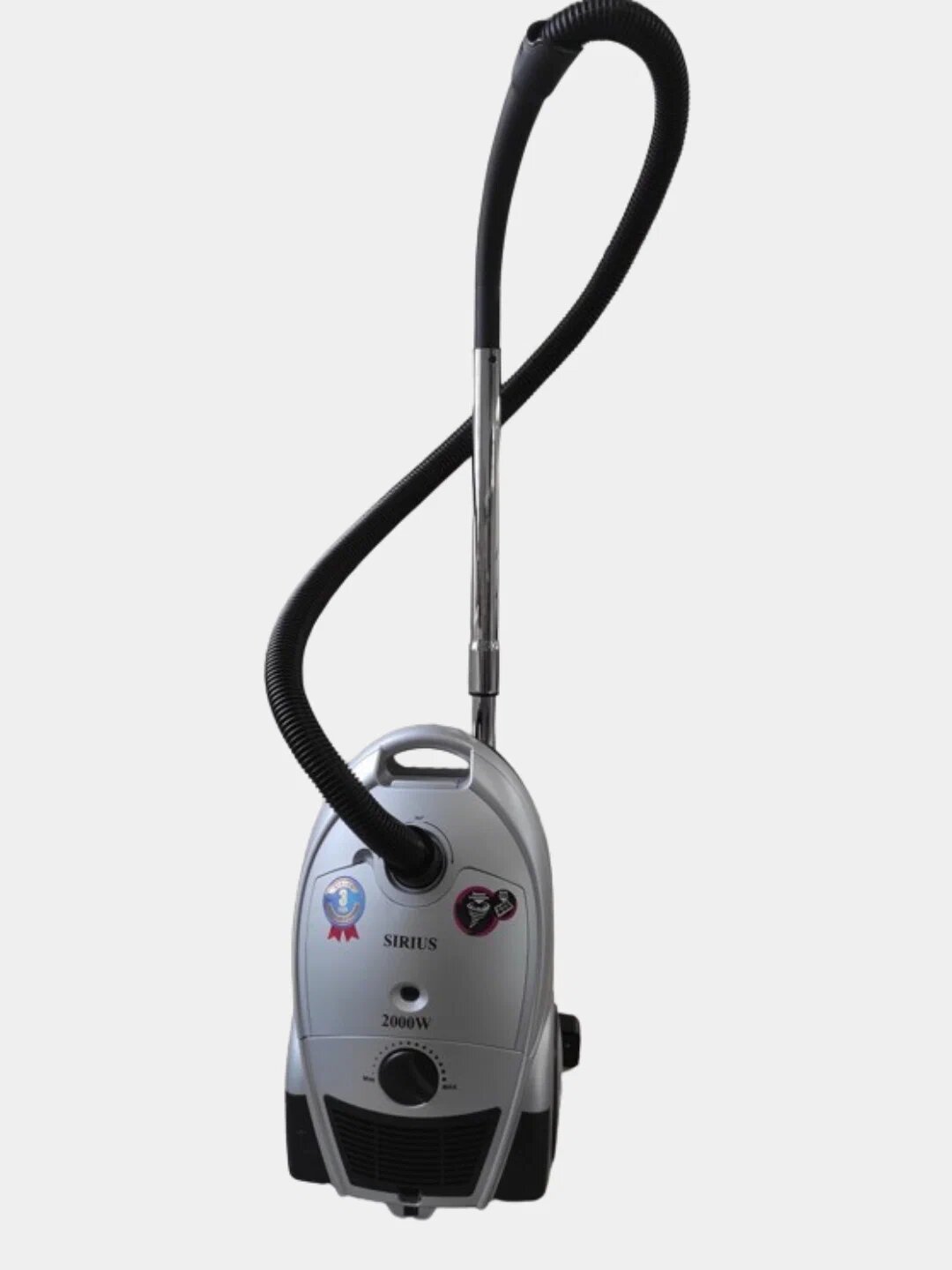 Пылесос SIrius SL250, традиционная уборка, сухой тип, серый, 2000Вт — фото 1