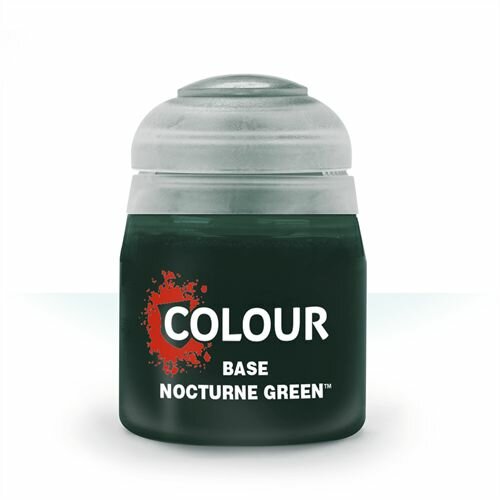Краска Base: Nocturne Green (12ml) Citadel