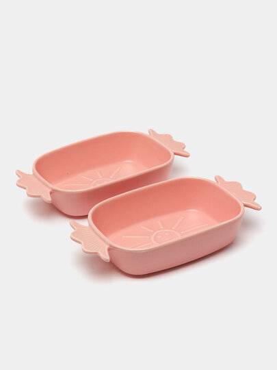 Посуда GOLD "HAPPY KITCHEN", керамическая, 2в1, для конфет, форма продукта — фото 1