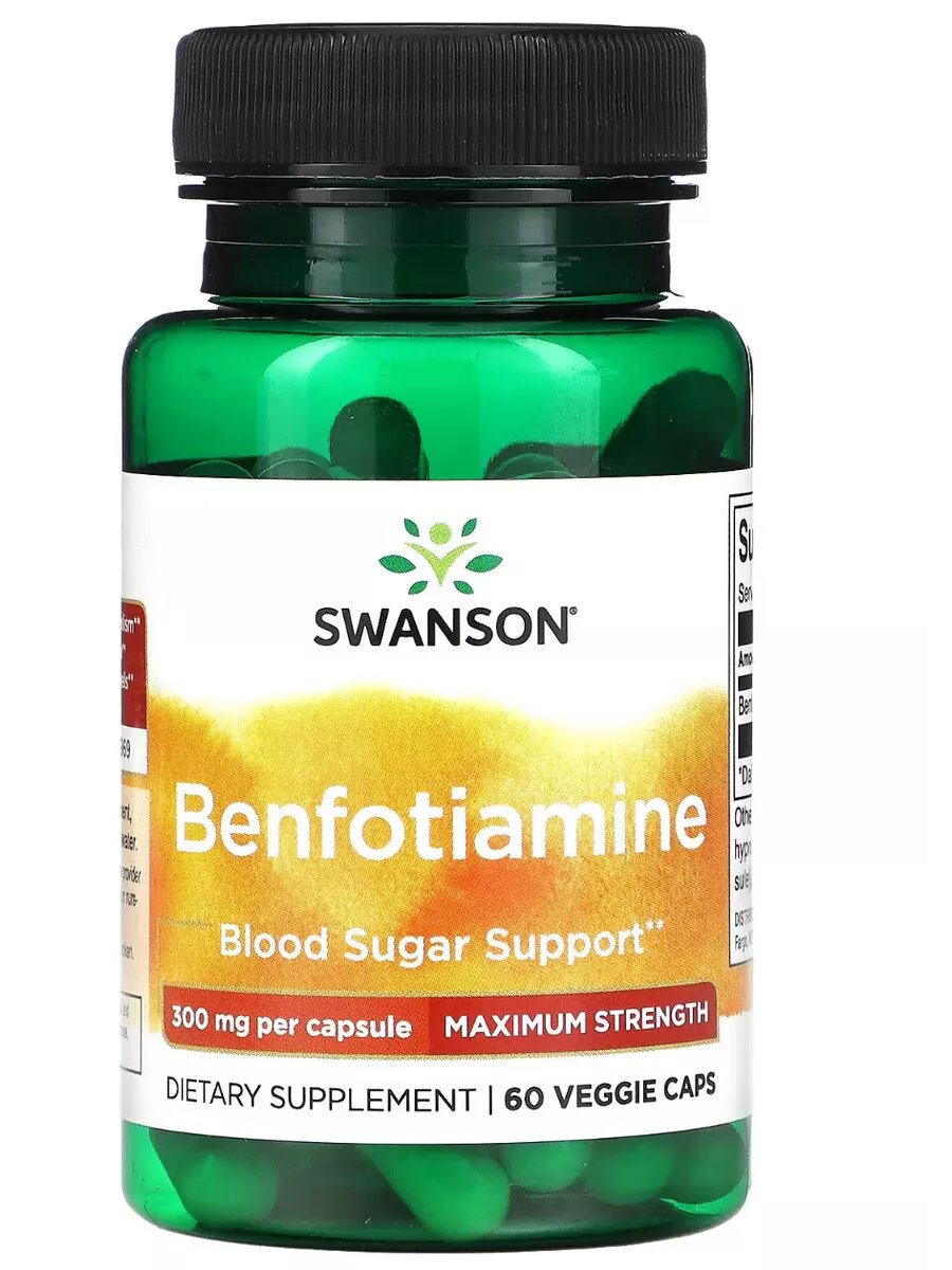 Benfotiamine 300 mg swanson