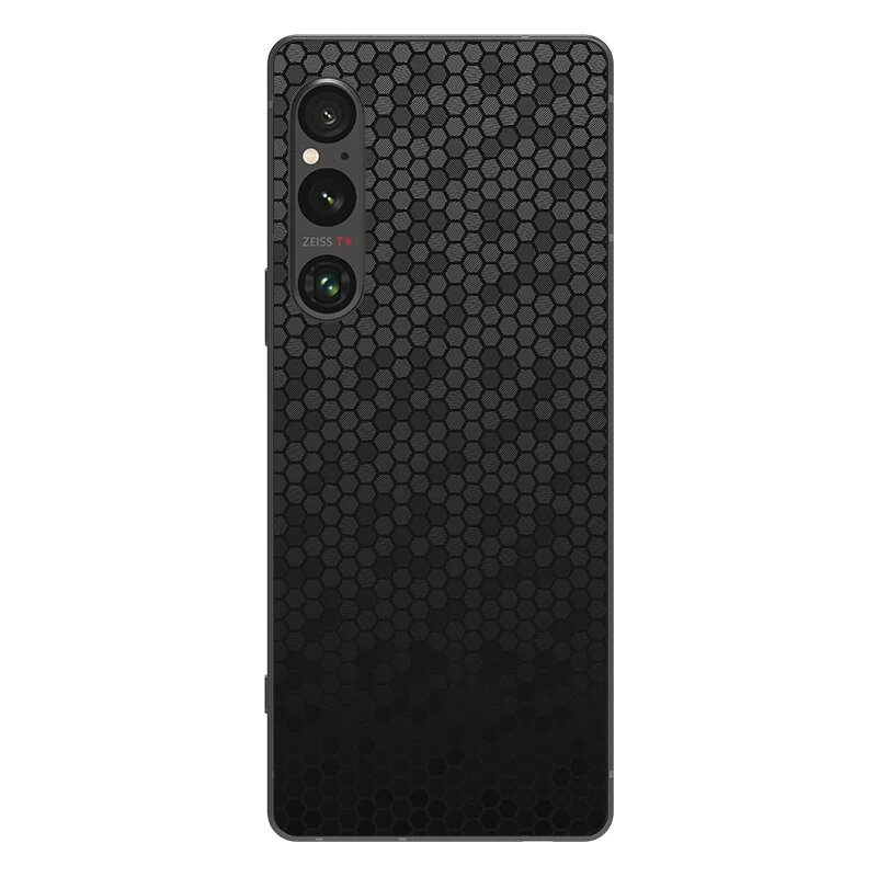 3D анти-проскальзывание задняя пленка для Sony Xperia 1V с 3M клеем, премиум защитный чехол версия A05