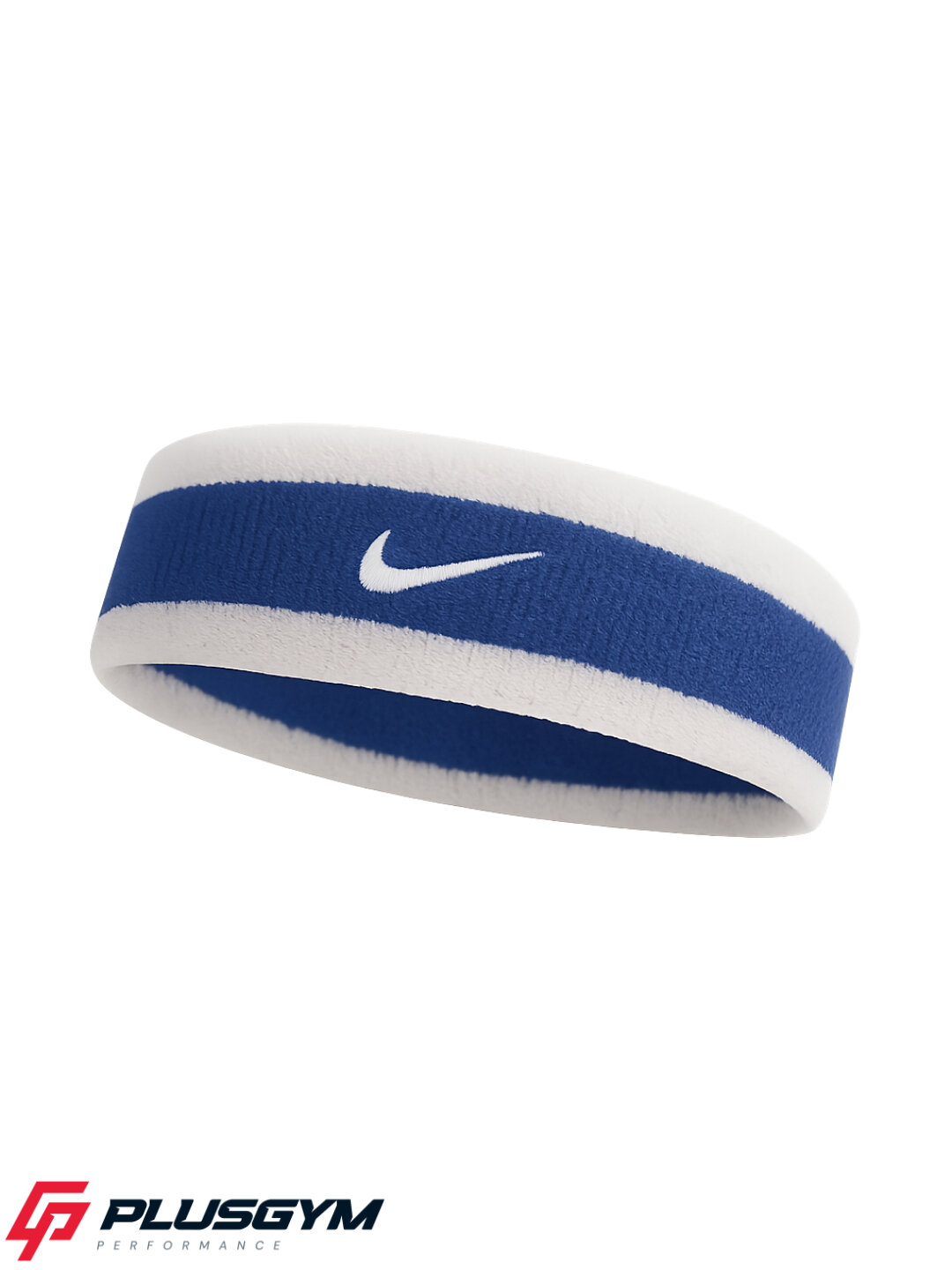 Повязка на голову Nik1, супервпитывающая, эластичная, для спорта, 1шт WhiteBlue