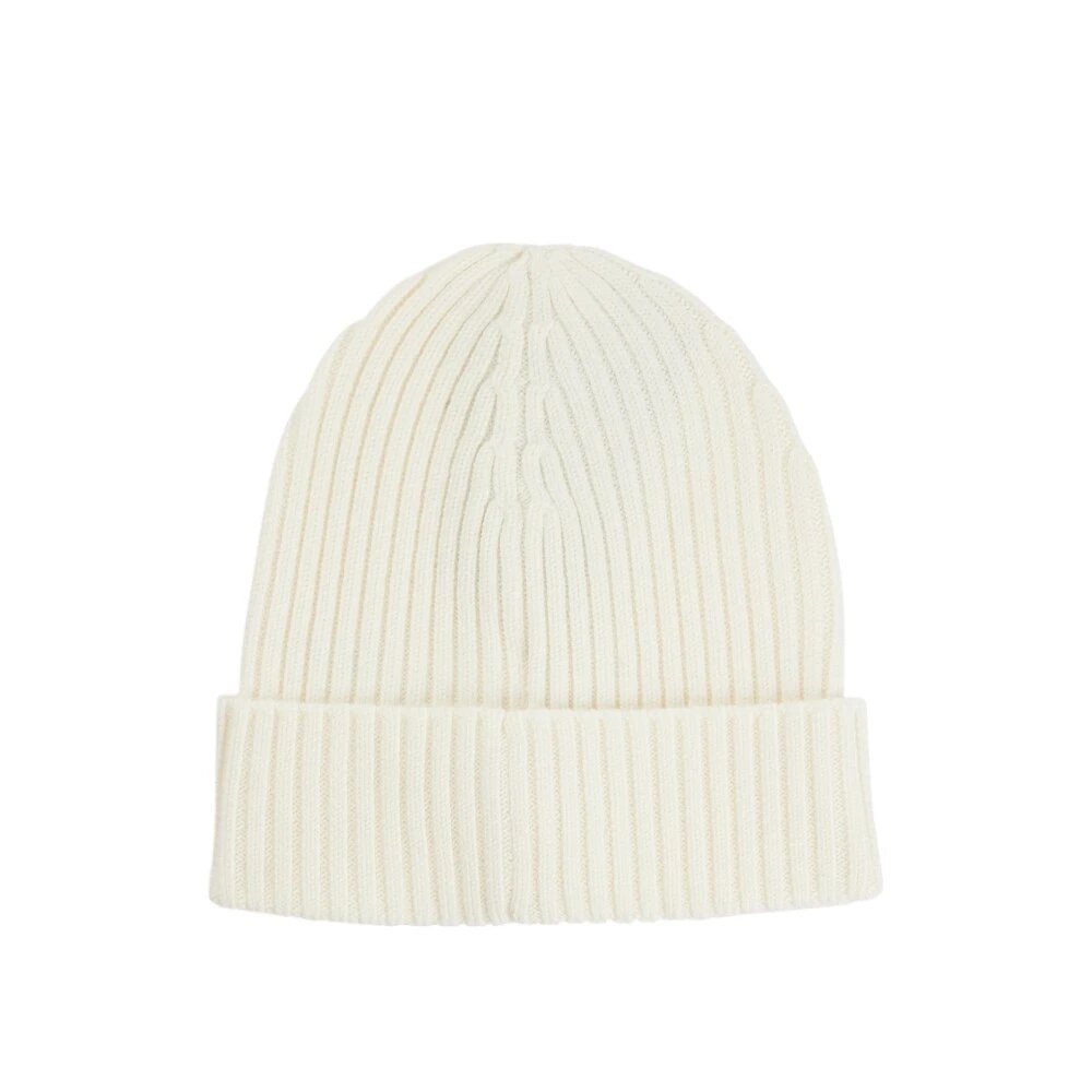 Шапка-бини BOSS для женщин, размер OneSize, белый — фото 1