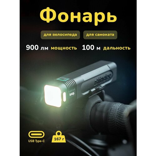 Фонарь передний Knog Blinder 900