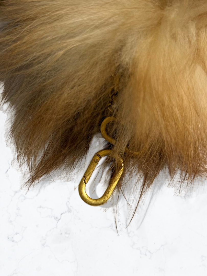 Брелок Paprika Bag Italy, рыжий — фото 1