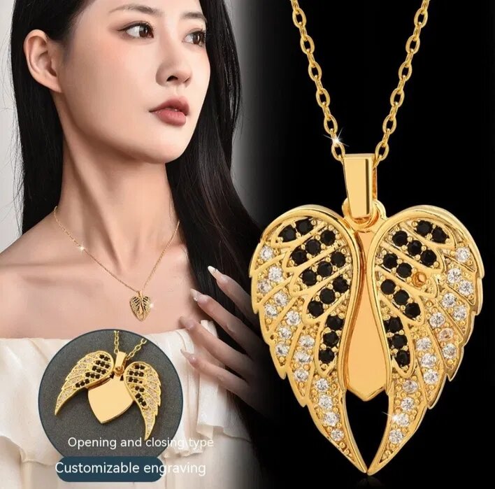 Кулон сердце открывающийся Папа всегда рядом — фото 1