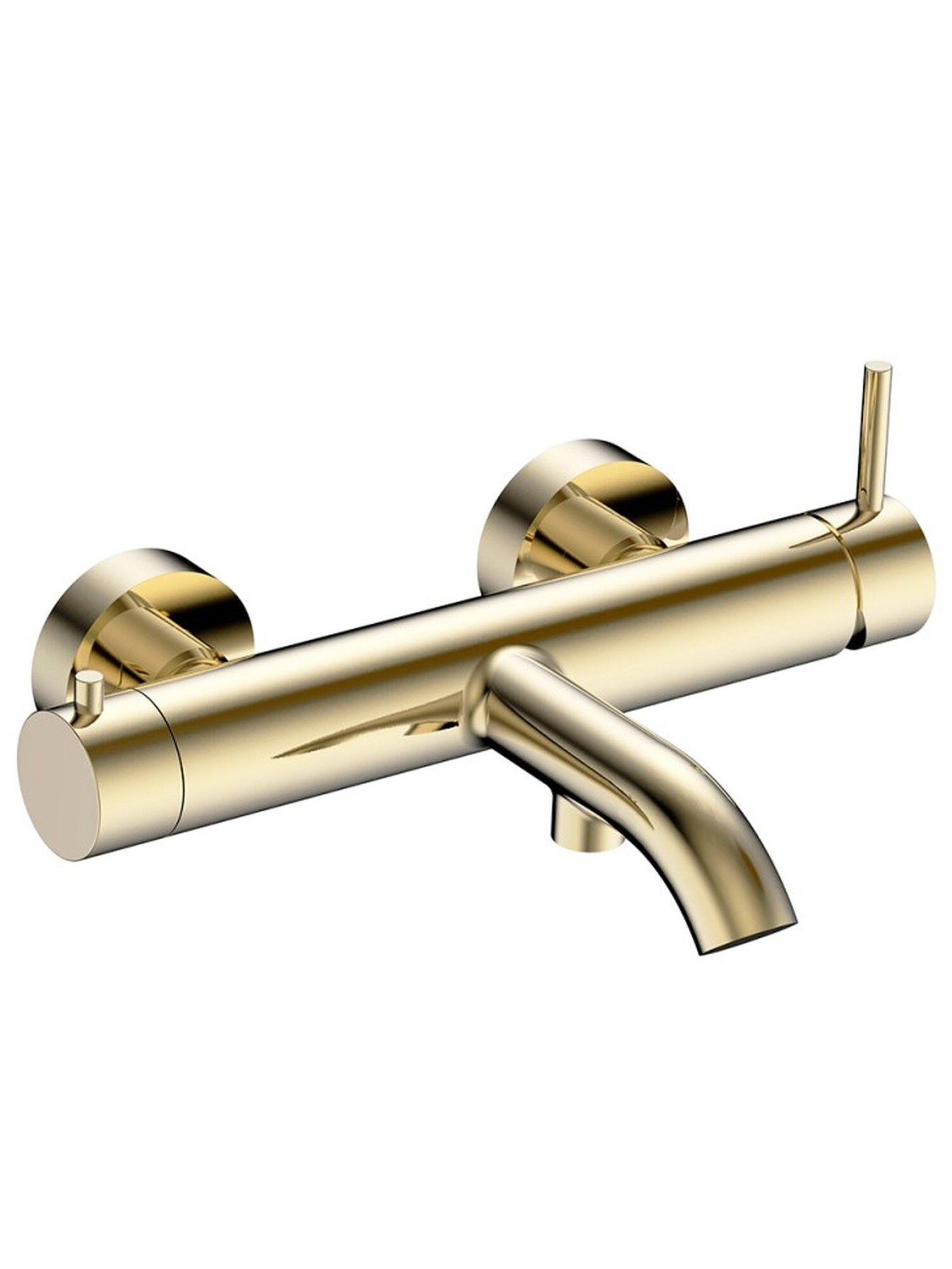 Смеситель для ванны AQUAme AQM6212BG, латунь, керамический картридж