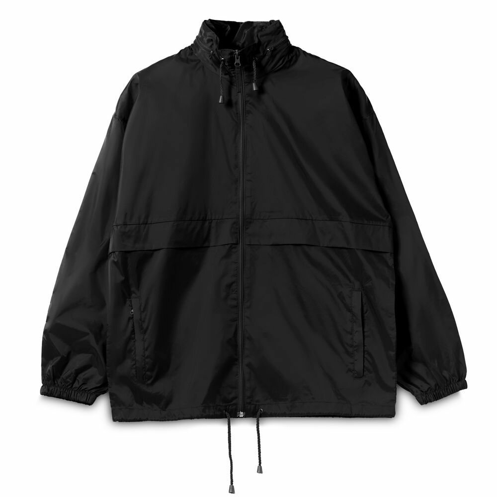 Ветровка из нейлона Surf 210 черная, размер S,