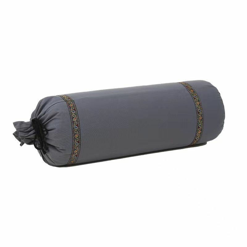 Подушка для йоги, вспомогательный инструмент для йоги Иглена, цилиндрическая подушка для беременных, гречневая подушка