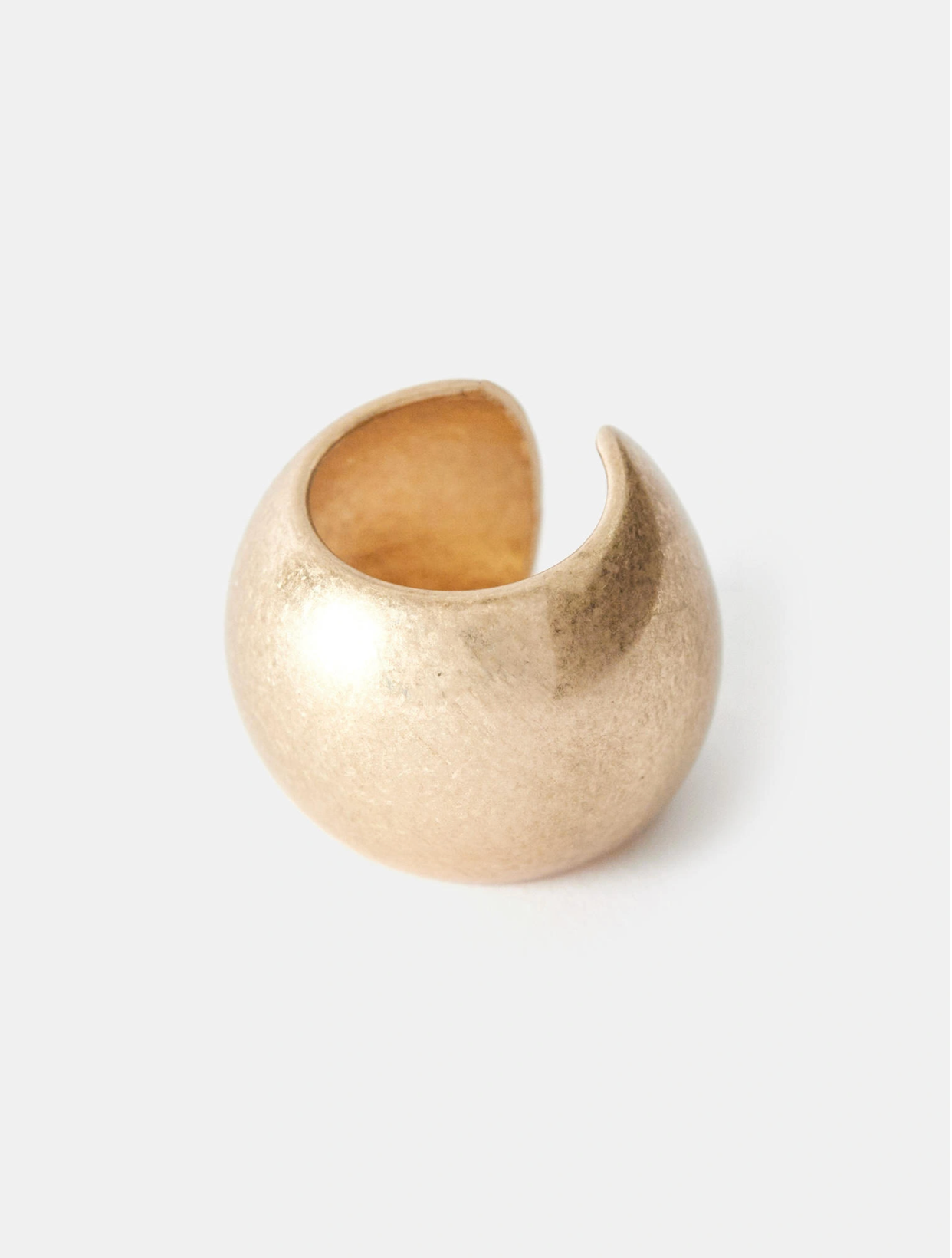 Моносерьга FETISH, размер 15 мм, золотистый — фото 1