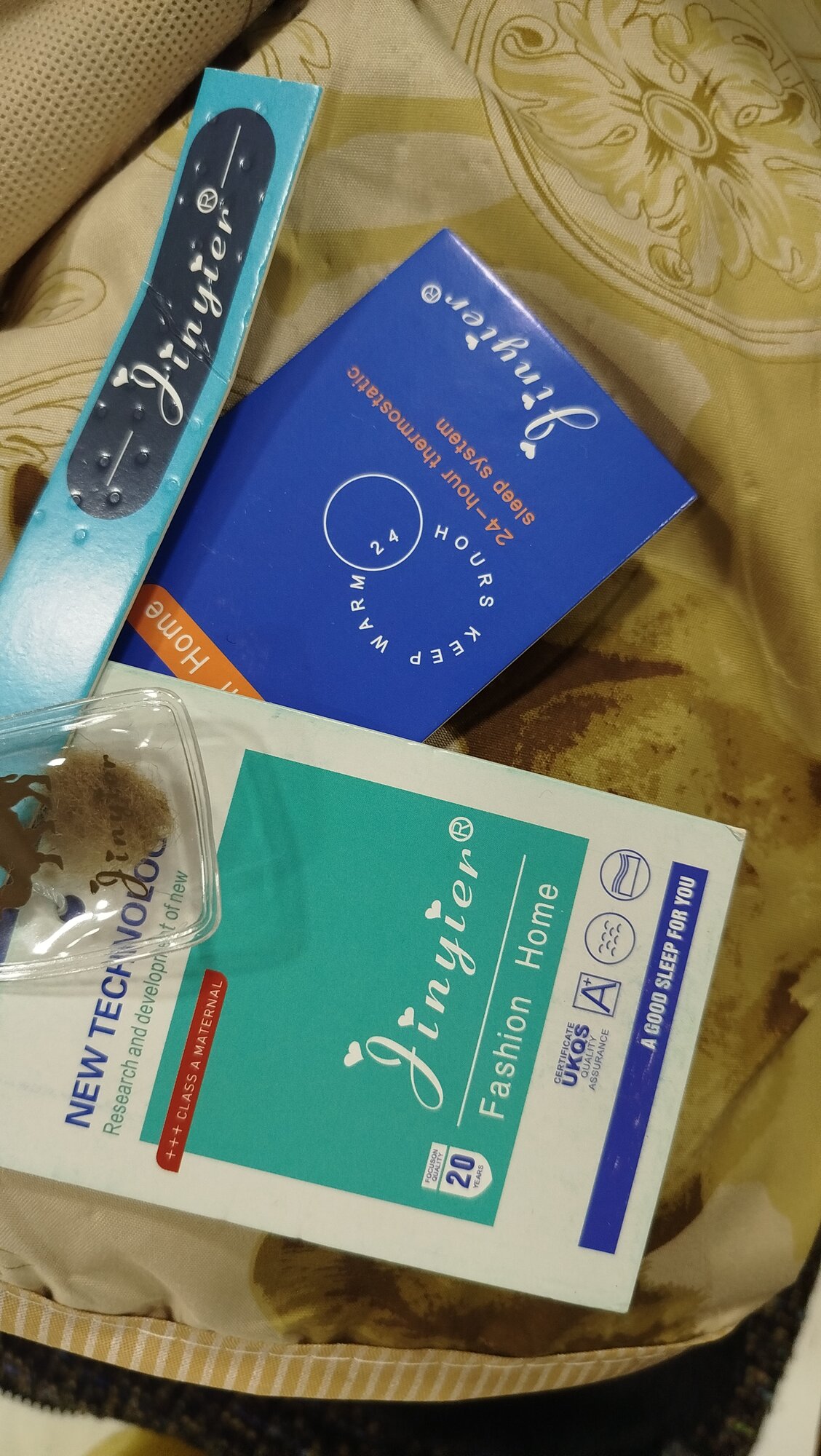 Тёплое верблюжье одеяло для холодных дней, La Nuit, двуспальное, Jinyier — фото 1