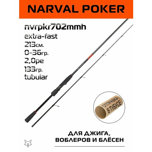 Спиннинг Narval Fishing Poker 702MMH max 36g Ex-Fast