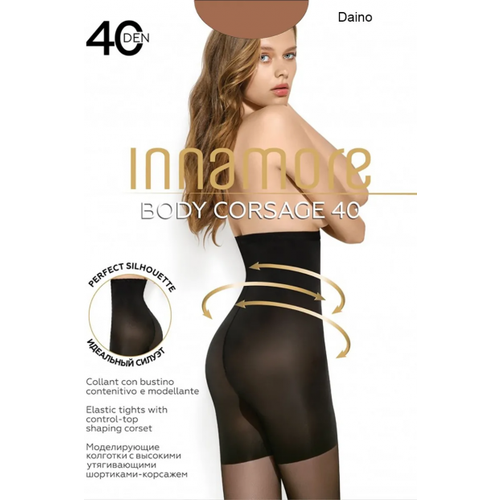 фото Колготки innamore body corsage, размер 2, загар