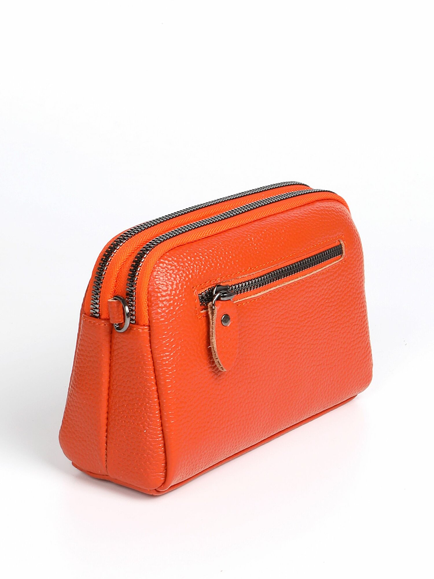 Сумка кросс-боди TERVOLINA, фактура зернистая, оранжевый — фото 1
