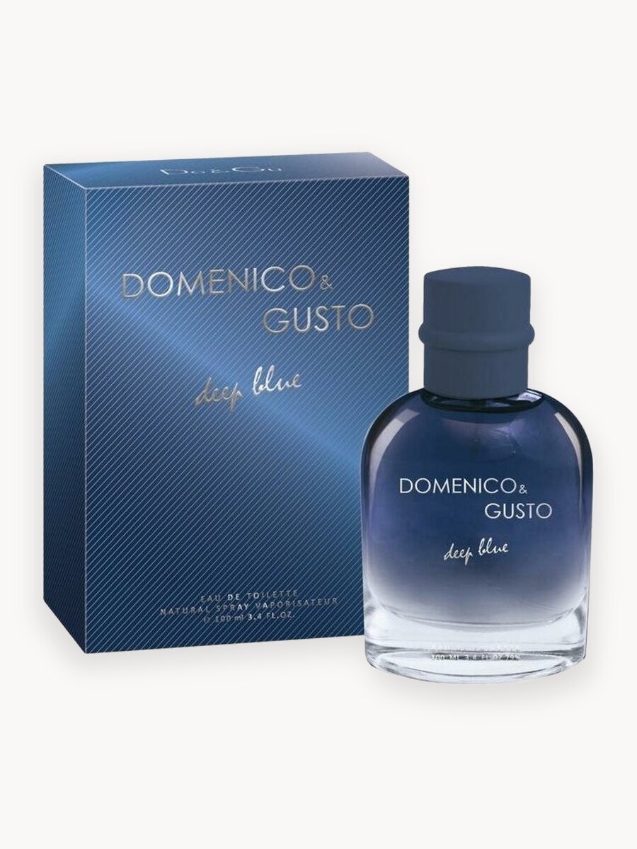 Domenico&Gusto Deep Blue , Доменико энд Густо Дип Блю, туалетная вода мужская, парфюм мужской, древесный, пряный,