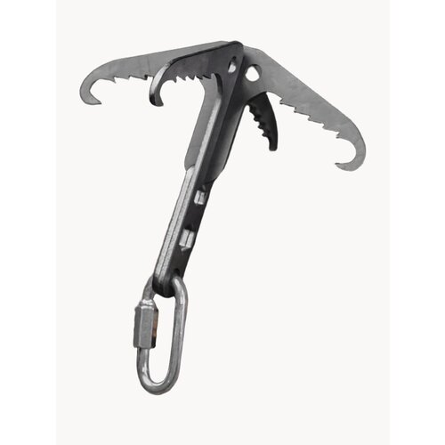 Набор крюк-кошка+карабин туристический для путешествий.