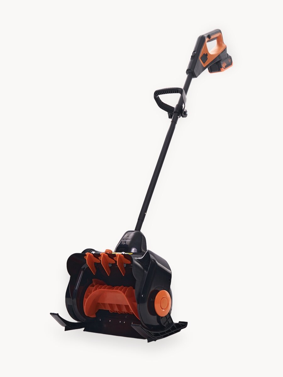 Снегоуборщик аккумуляторный мощный Topwire 1003 Вт бесщеточный, снегоуборочная лопата аккумуляторная для уборки снега