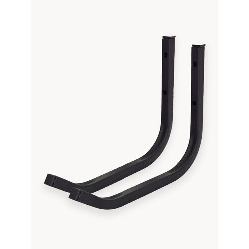 Крюк (кронштейн) для велосипеда и самоката. 2 шт. Черный. GardenChef.