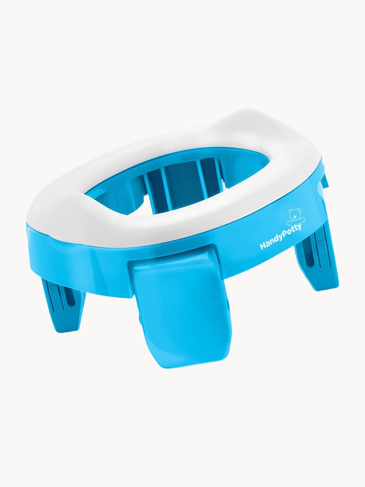 Горшок детский складной дорожный 2в1 для малышей HandyPotty ROXY-KIDS