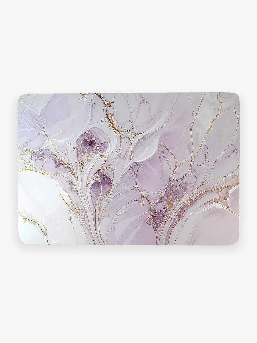 Салфетки на стол сервировочные набор 4 шт. 43х28см, мрамор, Nouvelle