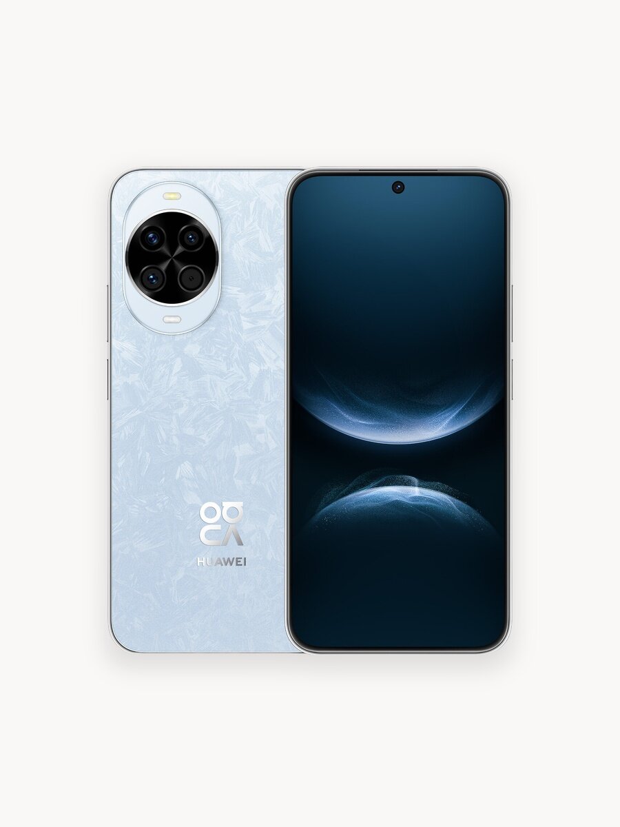 Смартфон HUAWEI nova 14 , 12 ГБ + 512 ГБ памяти, Голубой кристалл