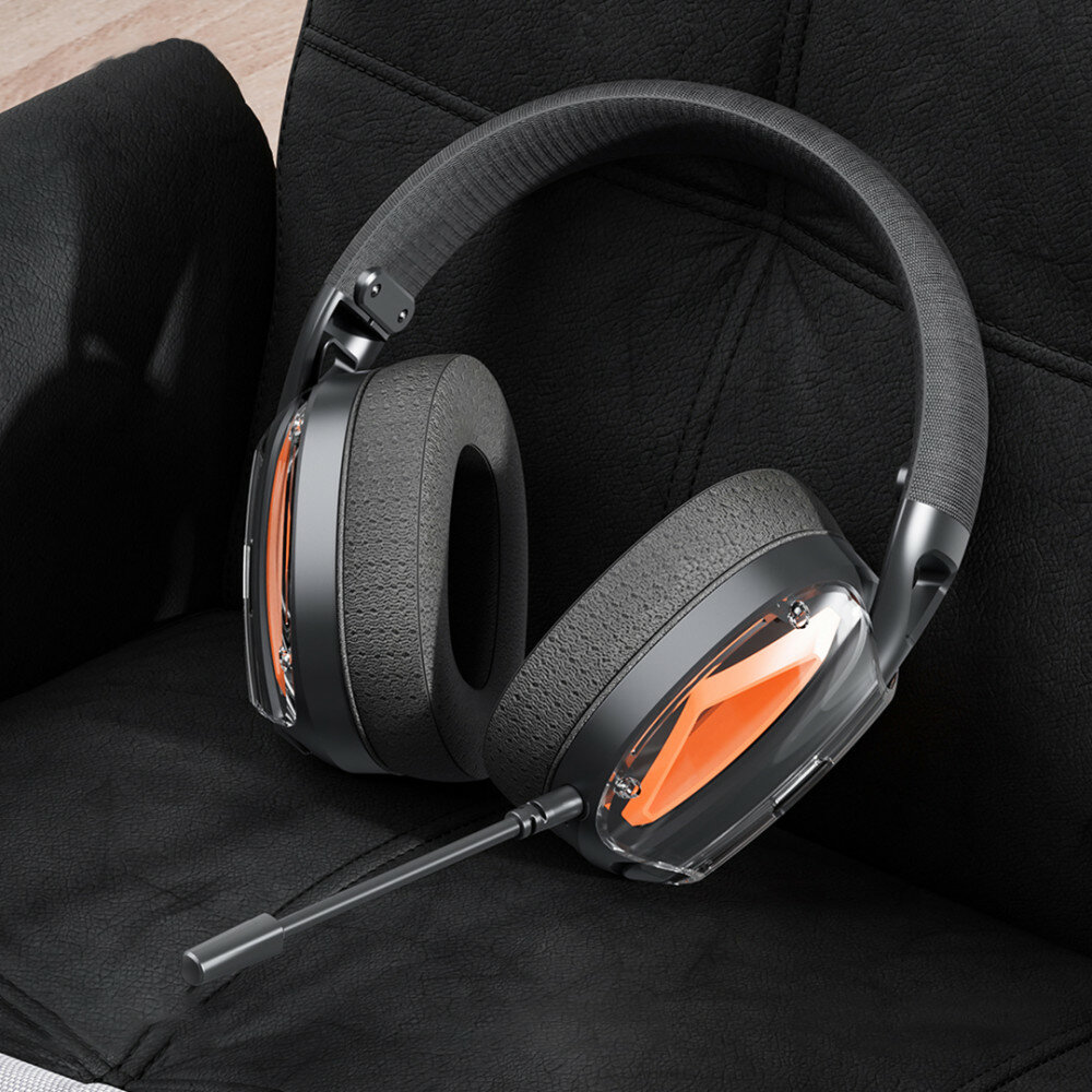 Наушники XO BE46 с микрофоном, черные, Bluetooth/Aux, универсальные