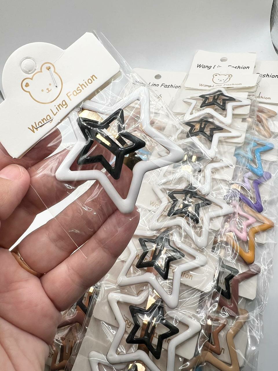 Заколка «Яркая звезда» 1шт — фото 1