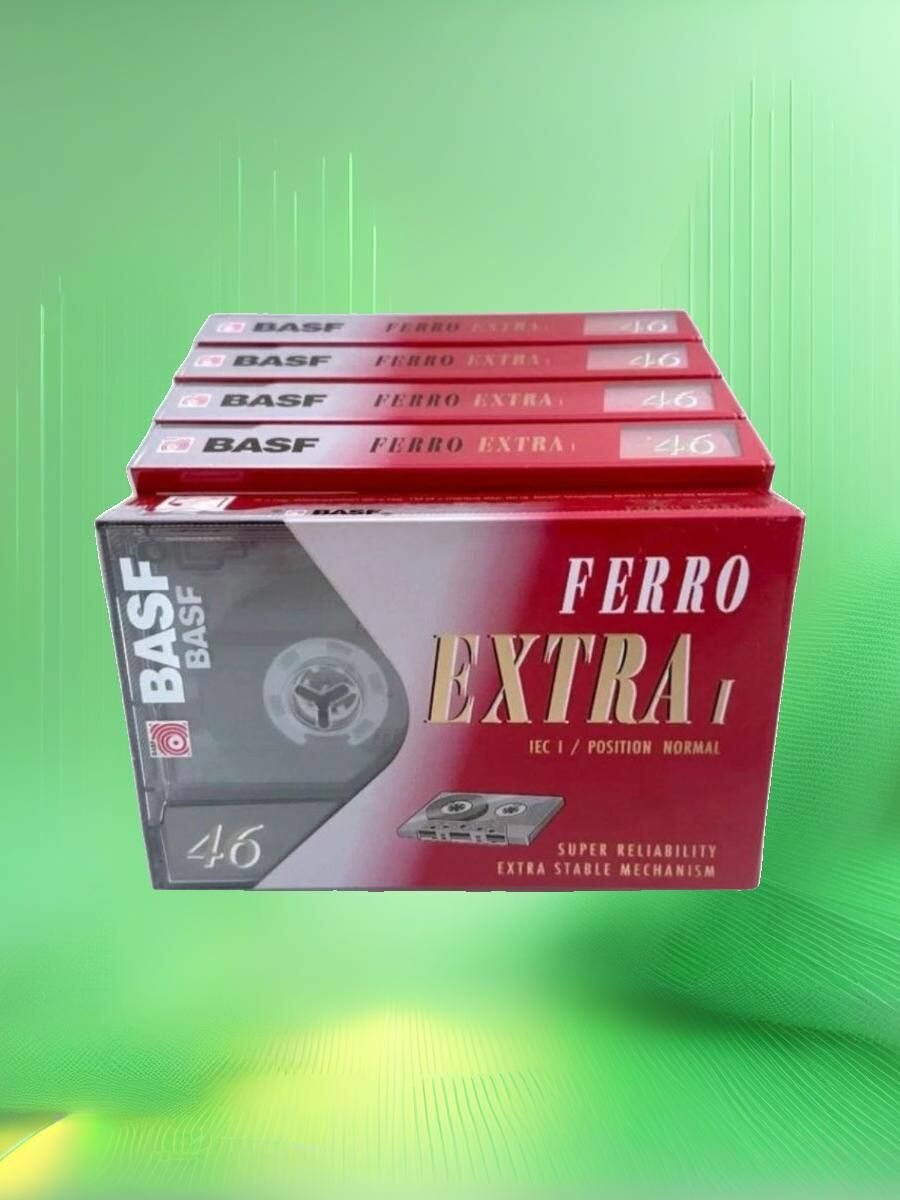 Аудиокассета BASF FE I Ferro Extra 46  46 мин 