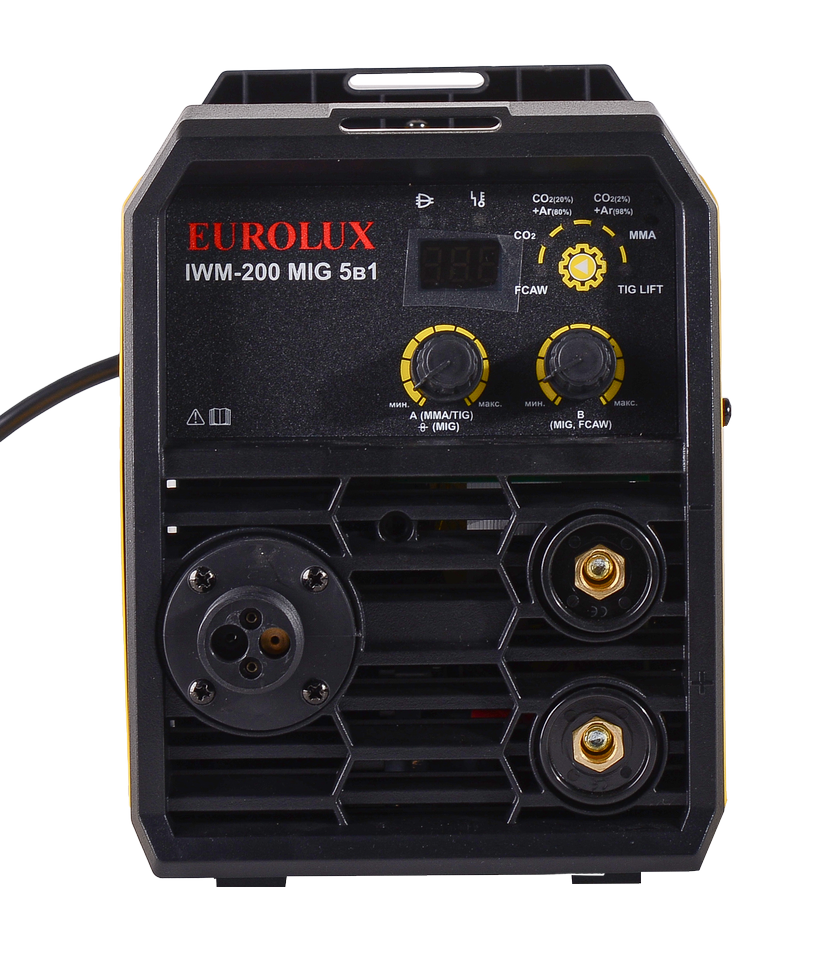 Сварочный полуавтомат IWM-200 MIG 5в1 Eurolux - фото №15