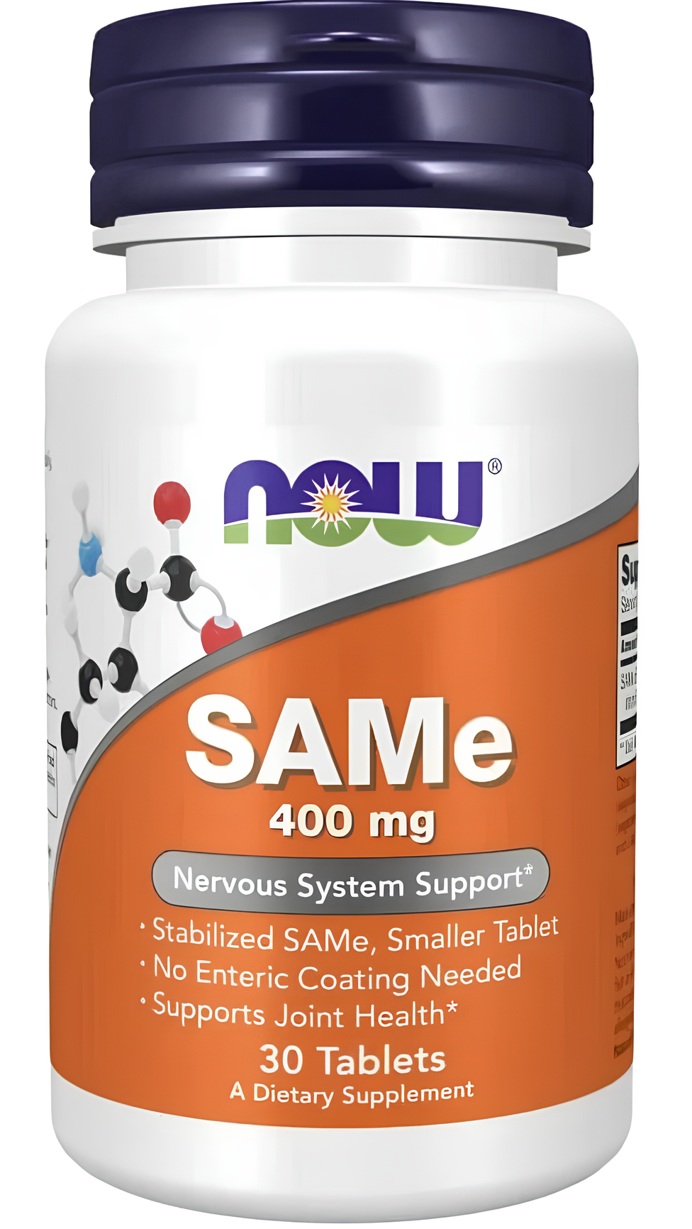 НАУ S Аденозилметионин Now Sam e 400 mg 30 таблеток для нервной системы  для суставов и связок