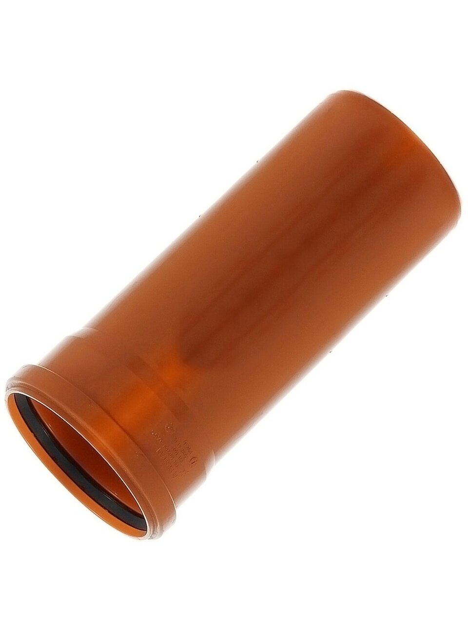 Труба канализационная наружная диаметр 110х2000х3.2 мм полипропилен Нотапласт рыжая