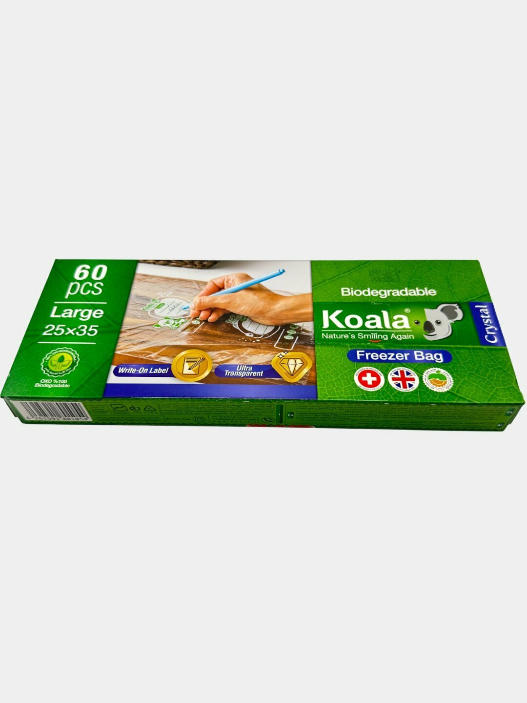 Пакеты для заморозки Koala – прочные пакеты для хранения и заморозки продуктов 60 шт