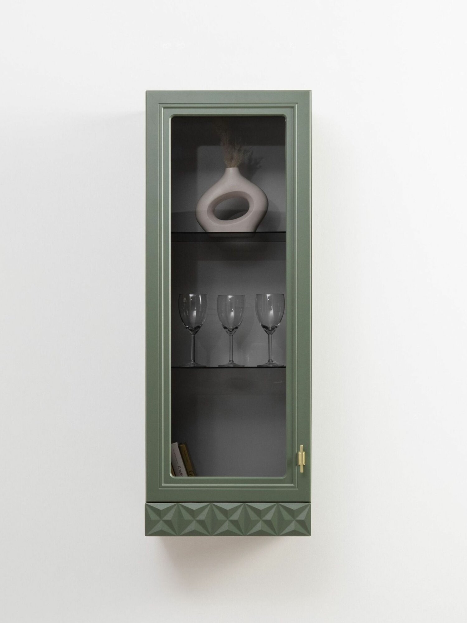 Шкаф навесной Марион 16.334 40х30х107 см