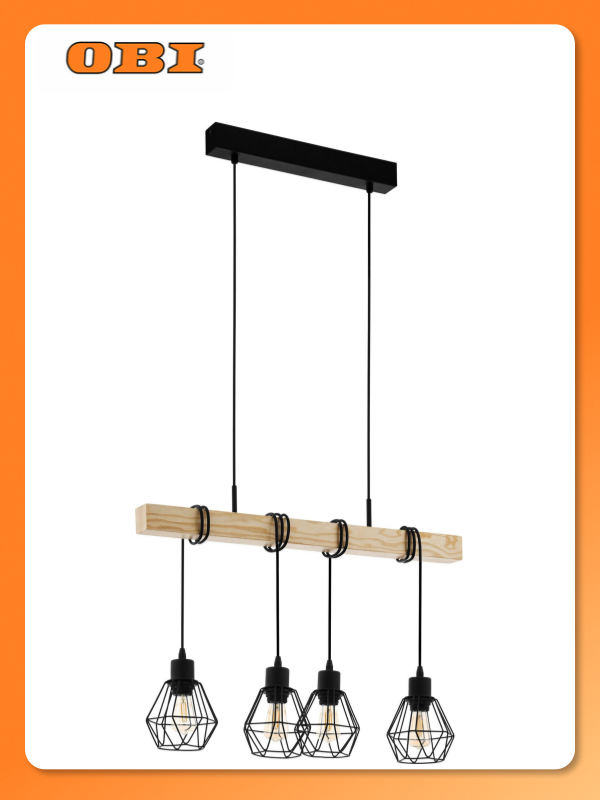 Подвесной светильник Eglo TOWNSHEND - фото №1