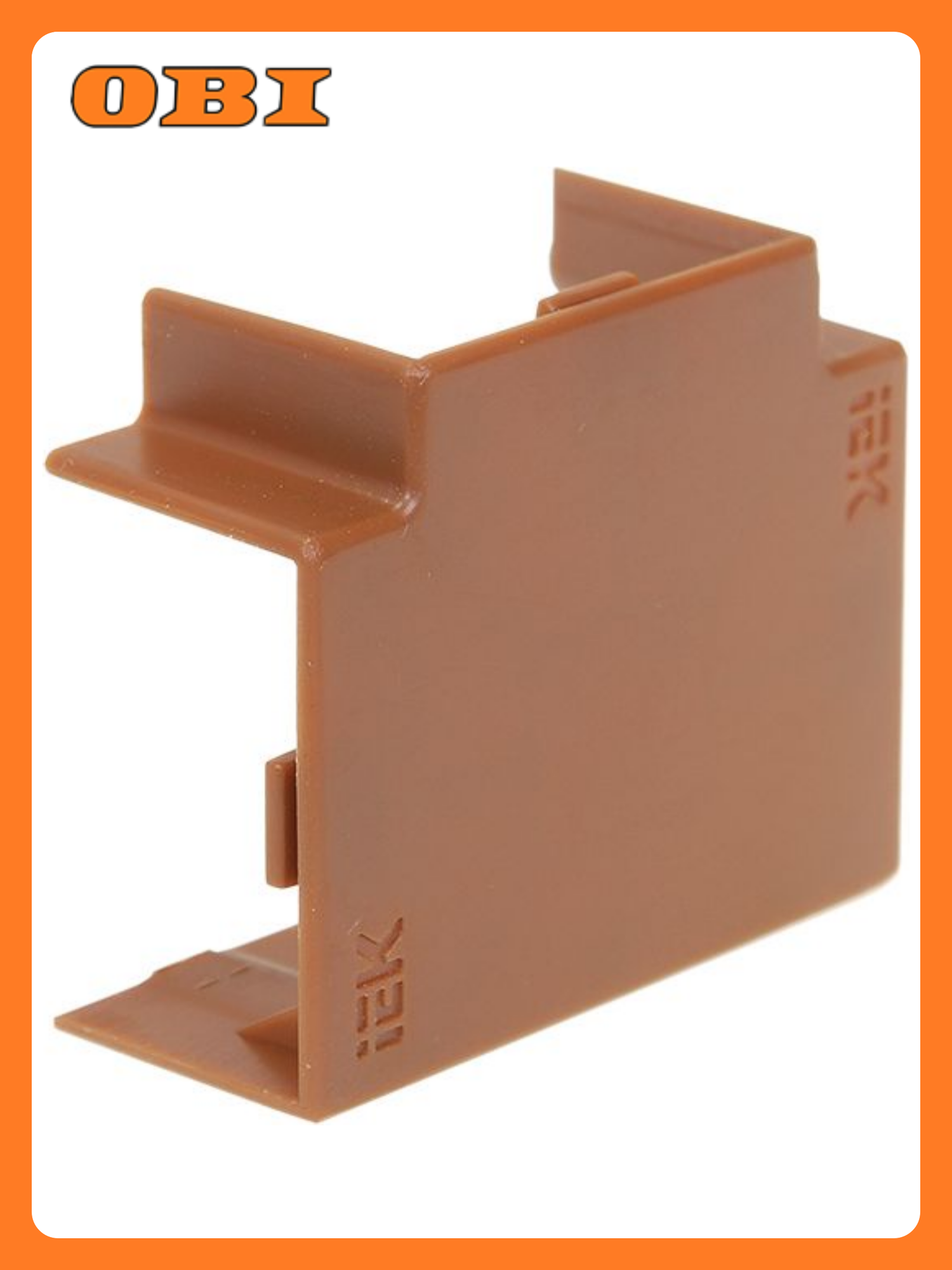 Угол Т-образный KMT IEK ELECOR 40х25 дуб 4 шт. в комплекте