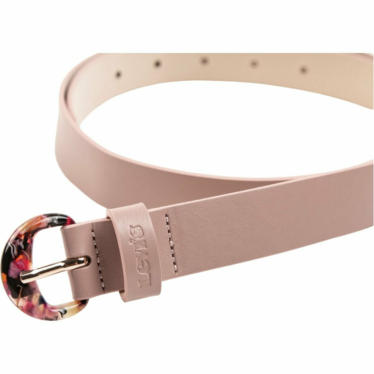 Ремень Levi's для женщин, размер 80, розовый, — фото 1