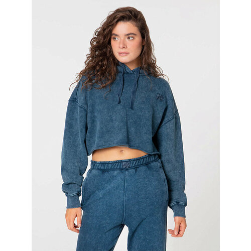 фото Худи streetbeat hoodie washed, 1 шт., размер xs, , синий