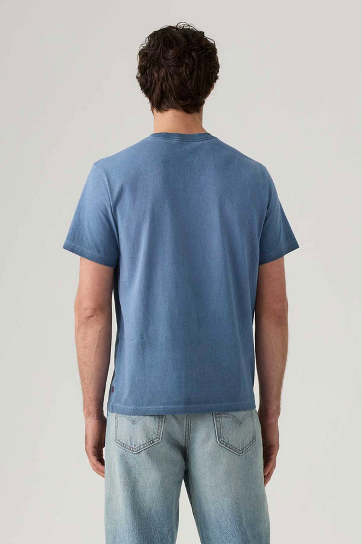 Футболка Levi's, размер 2XL, синий — фото 1