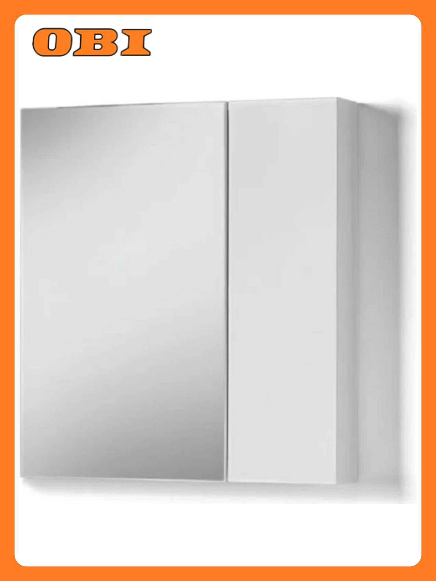 Зеркальный шкаф «Акваль Афина» 60 см.