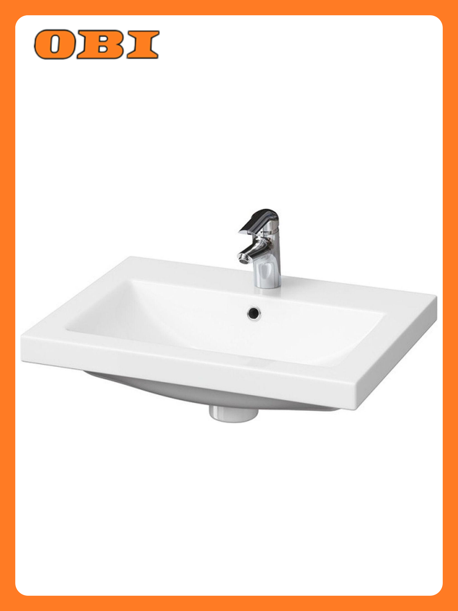 Встраиваемая раковина Cersanit 